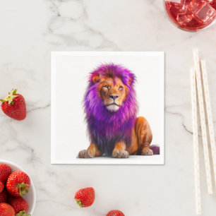 Ai Lion Napkin