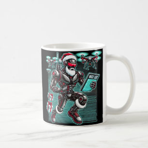 AI Powered Santa Robot with Drones and Christmas L Coffee Mug