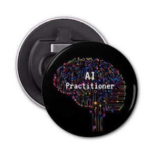 AI Practitioner of Artificial Intelligence Tech Bottle Opener