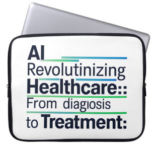 AI Revolutionising Healthcare Laptop Sleeve