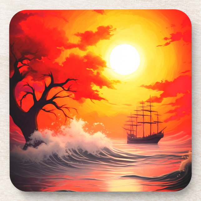 Ai Ship Coaster (Front)