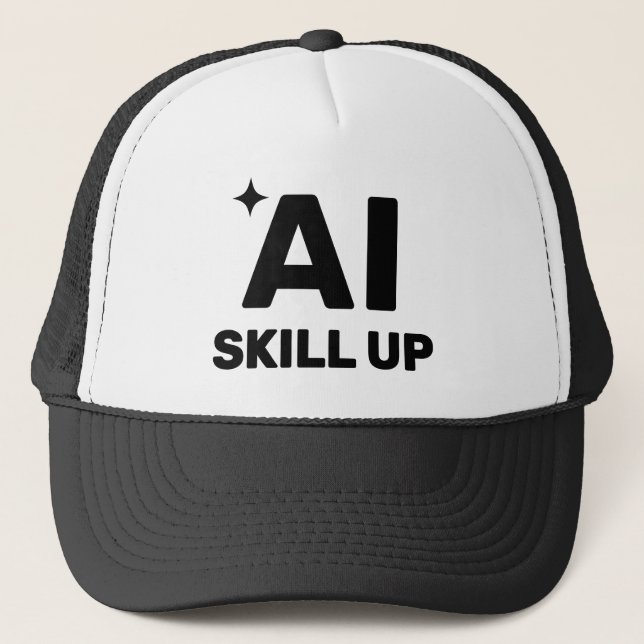 AI Skill Up™ Trucker Hat (Front)