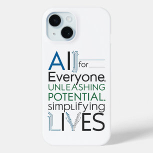 AI Slogan Tech Phone Case