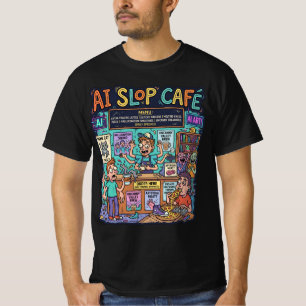AI Slop Cafe Additions T-Shirt