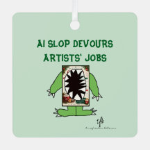 AI Slop Devours Artists' Jobs Christmas I