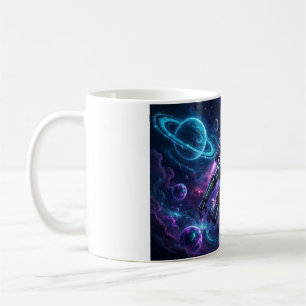 AI Space Odyssey — Cosmos Exploration Art Mug
