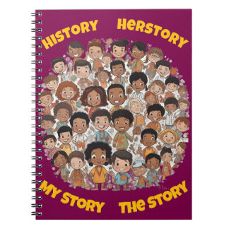 AI Spiral Story Notebook or Journal