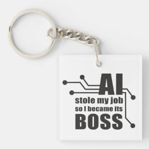 AI Stole My Job, So I Became Its Boss Key Ring