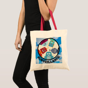 AI Surveillance Tote Bag