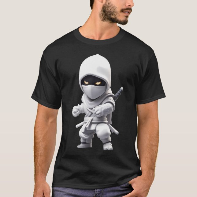 ai t-shirt futuristic tech robot design (Front)