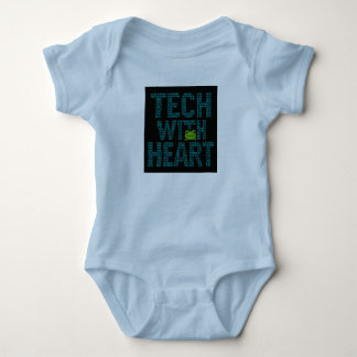 AI: Tech With Heart Frog Baby Bodysuit