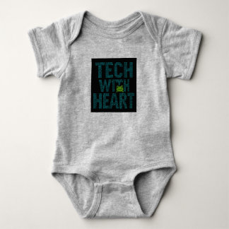 AI: Tech With Heart Frog Baby Bodysuit