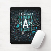 Ai - Technology - Coding Monogram - Letter A
