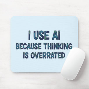 AI Text Mouse Pad
