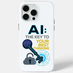 AI: The Key to Your Best Thinking Tech Design iPhone 15 Pro Max Case