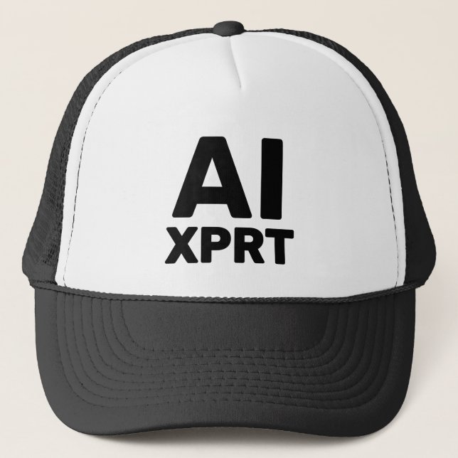 AI XPRT™ Trucker Hat (Front)
