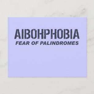 AIBOHPHOBIA POSTCARD