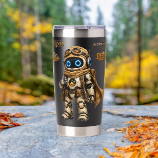AIC Desert Travelers Robot Explorer Insulated Tumbler