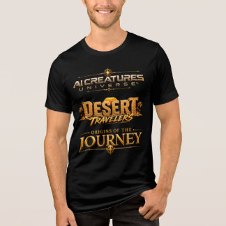 AIC Desert Travelers Robot Explorer Tri-Blend Shirt