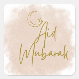 Aid Mubarak Said Square Sticker
