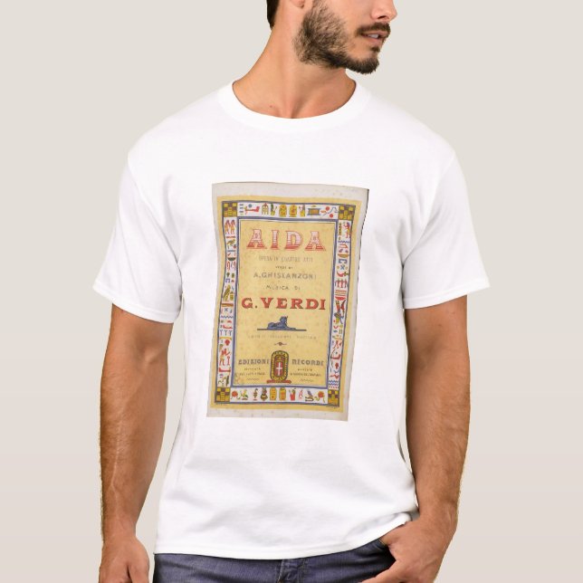 Aida by Giuseppe Verdi T-Shirt (Front)