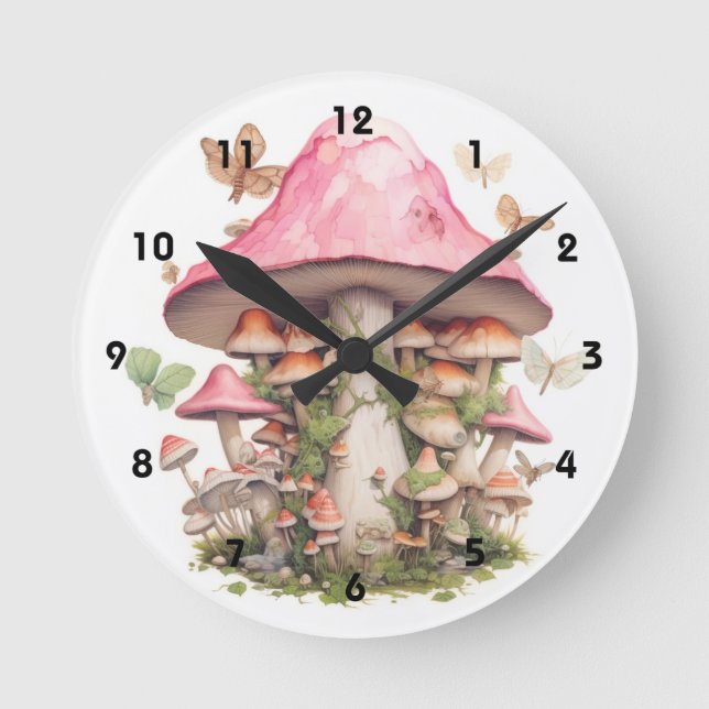 AIda  M2 Round Clock (Front)