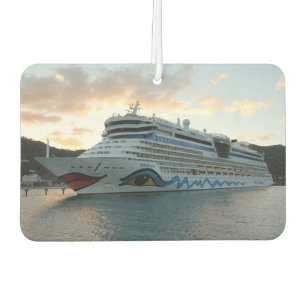AIDAluna cruise ship anchered off Grenada island Car Air Freshener