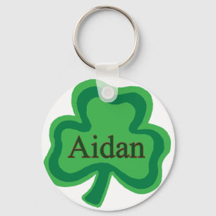 Aidan Irish Name Key Ring