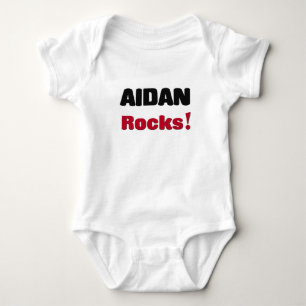 Aidan Rocks Baby Bodysuit