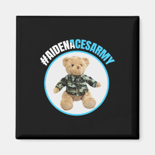 Aidenacesarmy Fight Against Cancer Leukaemia Aiden Magnet