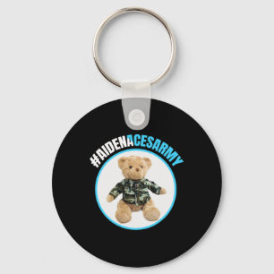 Aidenacesarmy Fight Against Cancer Leukemia Aiden’ Key Ring