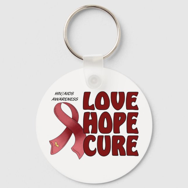 Aids Awareness Key Ring (Front)