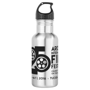 AIFF official aluminium beverage bottle
