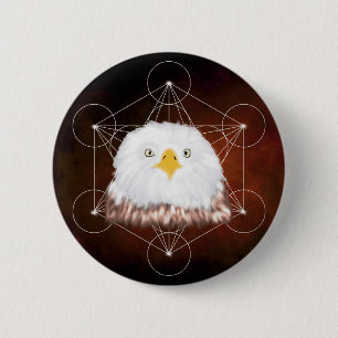 aigle metatron 6 cm round badge