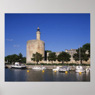 Aigues Mortes, Rhone and Sete Canal, Gard, Poster
