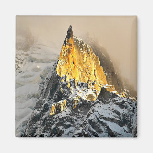 Aiguille des Deux Aigles Sunrise, Chamonix Magnet