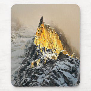 Aiguille des Deux Aigles Sunrise, Chamonix Mouse Pad