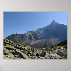 Aiguille du Dru French Alps Poster