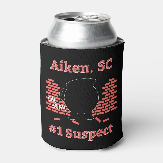Aiken, SC, Number 1 Suspect  Can Cooler (Can Front)