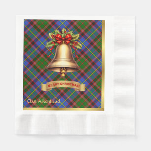 Aikenhead Personalised Tartan Christmas Napkin