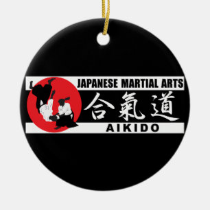 Aikido 2 ceramic tree decoration