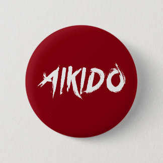 Aikido 6 Cm Round Badge
