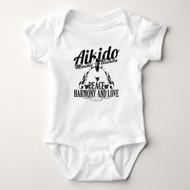Aikido Baby Body Baby Bodysuit (Front)