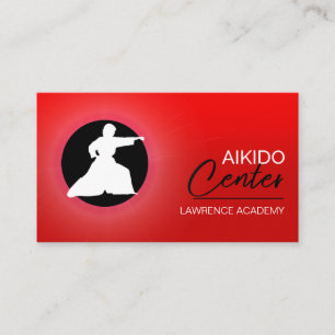 Aikido Centre Academy Business Card