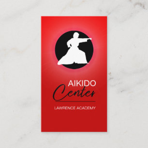 Aikido Centre Academy Business Card