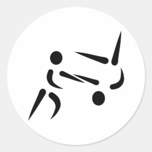 Aikido Classic Round Sticker