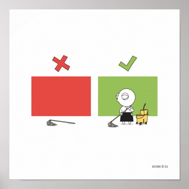 Aikido - Dojo Rule #6 Poster (Front)