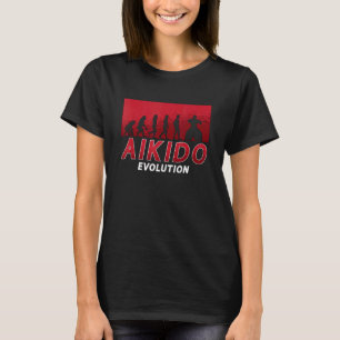 Aikido Evolution Martial Samurai Sports Fighter Ai T-Shirt
