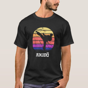 Aikido Figure Exercise Training T-Shirt