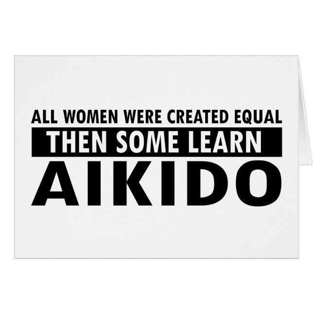 Aikido gift items (Front Horizontal)